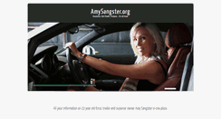 Desktop Screenshot of amysangster.org