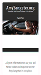 Mobile Screenshot of amysangster.org
